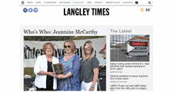 Desktop Screenshot of langleytimes.com